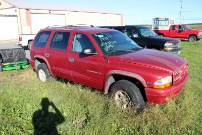 401 1999 Dodge Durango Slt 4x4 210370 Miles V8 Pwr Pkg Cruise Trailer Brak