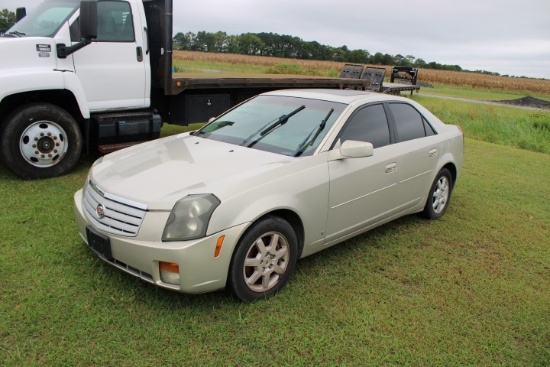 #701 2007 Cadillac Cts 115131 Miles Seats Torn Sunroof Exterior Good Not Ru