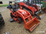 Kubota BX2350 4x4 w/ldr, Belly Mower