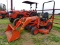 Kubota BX2670 4x4 w/ldr, belly mower