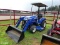 NH Boomer 25 4x4 w/ldr & belly mower