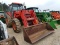Kubota M8580 cab 4x4 w/ldr