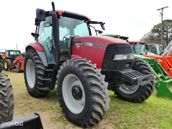 Case MXU 115 Cab 4x4 Tractor