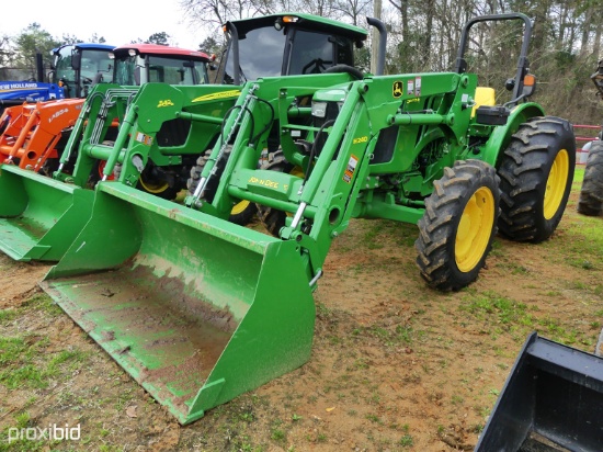 JD 5075E 4x4 w/ldr