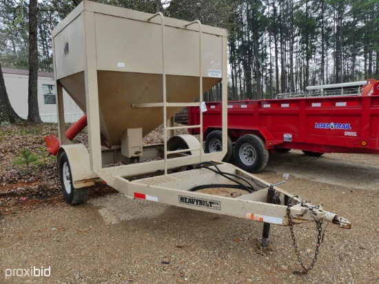 Heavy Built Feed Trailer W Auger