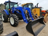2022 NH Workmaster 120 cab 4x4 w/ldr