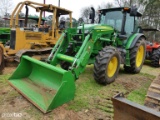 JD 6105E Cab 4x4 w/ldr
