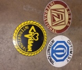 3 Civil Club Signs