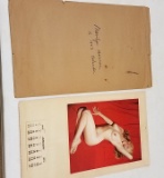 Original 1953 Marilyn Monroe Calendar