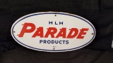 1950-60s HLH Parade Porcelain Pump Plate