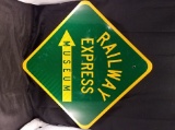 Railway Express Museum Sign