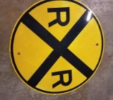 Vintage RailRoad Crossing Sign