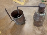 Antique Copper Still Pots