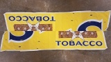 1940s Star Tobacco Canvas Sign