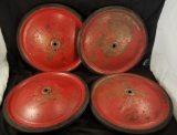 Set of 4 1950's Soap Box Derby Wheels