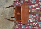 Antique Walnut Center Table