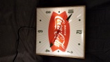 1950's Coca Cola Fish Tail Clock