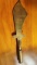 WWII German Trench Art Bullet Knife