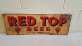 1950s Red Top Beer Sign