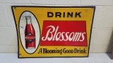 1940s Drink Blossom Soda Sign