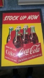 1950's Coca Cola 6 Pack Sign