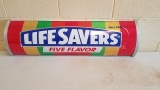 Lifesavers Half Tube Sign