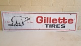 1950-60s Gillette Tire Sign
