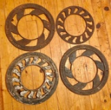 Antique Cast Iron Stove Pipe Rings