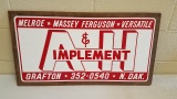 A&H Implement Sign