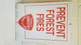 Georgia Forestry Prevent Forest Fires Sign