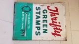 Thrifty Green Stamps Sign