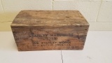 Early 1900s Stanley Hardware Crate