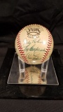 1954 Dodgers Team Ball