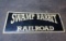 Vintage Swamp Rabbit Railroad Sign