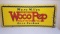 1930-40's Woco Pep Porcelain Sign