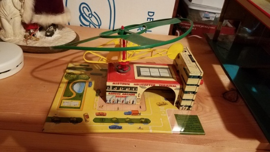 1960s Marx Helicopter Terminal