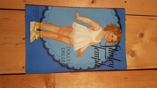 NOS 1937 Shirley Temple Paperdoll Book