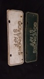 1960's Ga. Governors Staff Tags