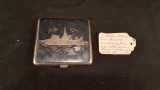 Vintage Siam Silver Cigarette Case