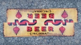 1940s Red Top Beer Sign
