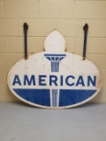 American Oil Hanging Sign