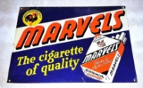 1940 Marvel Cigarette Sign