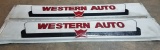 Two 1960s Western Auto Plastic Signs