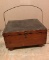Tin Lined Whale Oil Bed Warmer