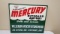 1950-60's Mercury Outboard Motor Sign