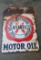 1930-40s Atlantic Motor Oil Sign