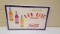 Late 50's Sunrise Beverages Carbboard Sign