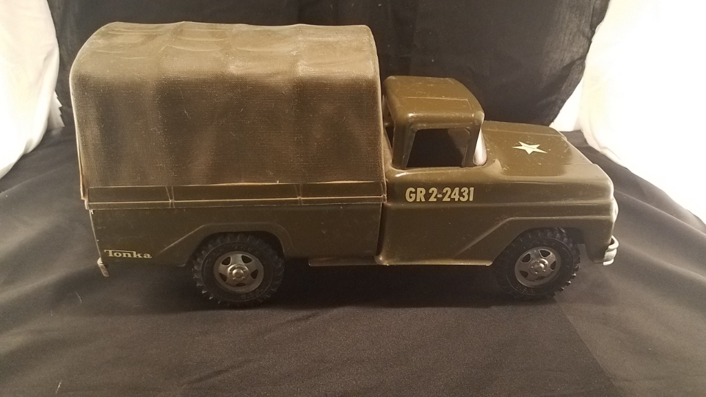 tonka army truck