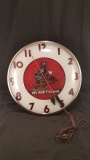1950s Iron Fireman Telechron Clock