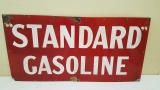 1930-40's Standard Gasoline Porcelain sign